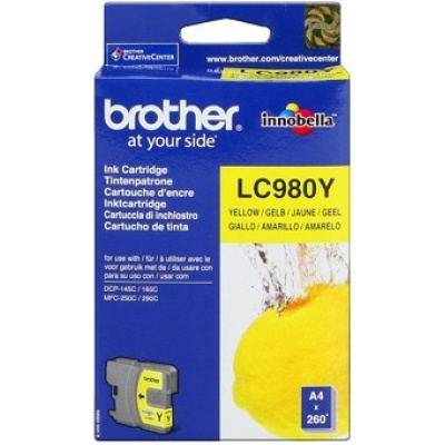 Brother LC-980Y galben (yellow) cartus original