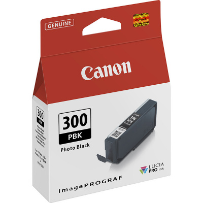 Canon cartus original PFI300B, black, 14,4ml, 4193C001, Canon imagePROGRAF PRO-300