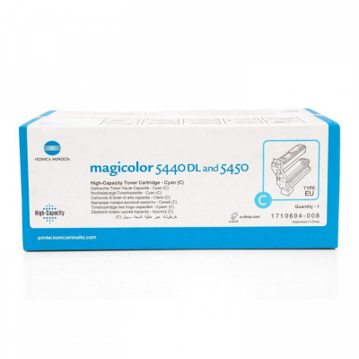 Konica Minolta 4539333 (1710-6040-08) azuriu (cyan) toner original
