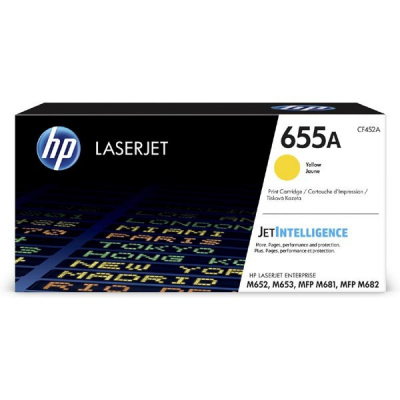HP 655A CF452A galben (yellow) toner original