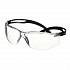 3M Ochelari SecureFit 500 Scotchgard antiaburire, ramă neagră, vizor transparent SF501SGAF-BLK (AS/AF)