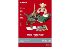 Canon MP-101 mate Photo Paper, hartie foto, mat, alb, A3, 170 g/m2, 40 buc, imprimarea cu jet de cerneală