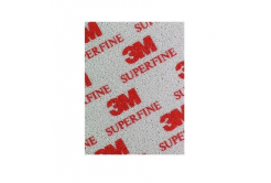 3M Burete abraziv pentru șlefuire fină - Superfine, 115 mm x 140 mm (03810)
