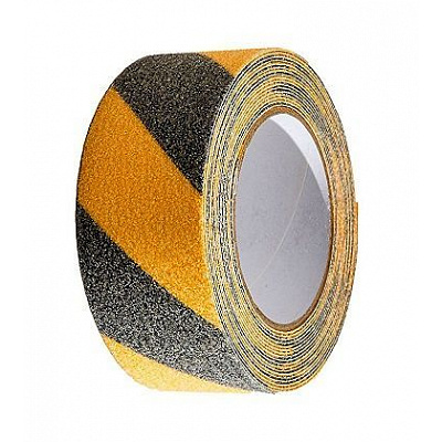 3M Anti-Slip Bandă antiderapantă universală, galben-negru, 50 mm x 20 m