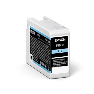Epson T46S5 C13T46S500 azuriu deschis (light cyan) cartus original