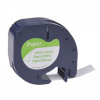 Banda compatibila Dymo 59421, S0721500, 12mm x 4m, text negru / fundal alb