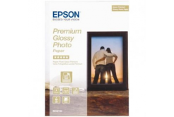 Epson S042154 Premium Glossy Photo Paper, hartie foto, lucios, alb, 13x18cm, 255 g/m2, 30 buc