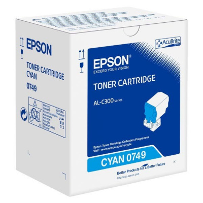 Epson C13S050749 azuriu (cyan) toner original