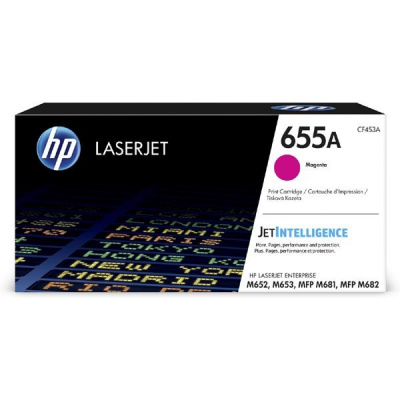 HP 655A CF453A purpuriu (magenta) toner original