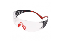 3M SecureFit SF401SGAF-RED EU Ochranné brýle, vizor transparent