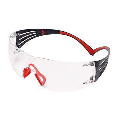 3M SecureFit SF401SGAF-RED EU ochelari de protecție, transparenta zorník