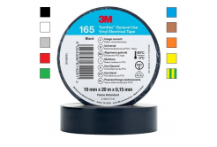 3M Temflex 165 Elektroizolační páska, 19 mm x 20 m 19 mm x 20 m oranžová/orange