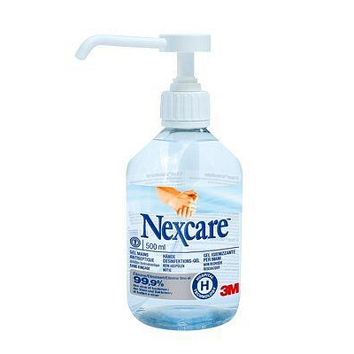 3M Nexcare™ Gel dezinfectant pentru mâini, 500 ml