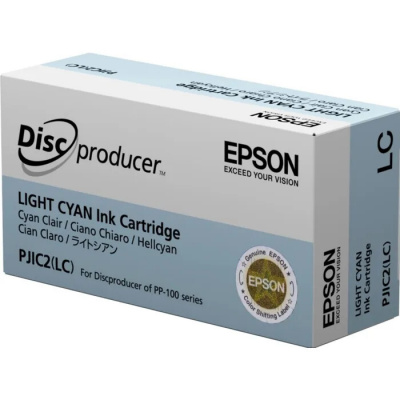 Epson PJIC7(LC) C13S020689 světle azurová (light cyan) originální cartridge