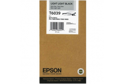 Epson C13T603900 deschiss negru (light light black) cartus original