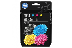 HP 950XL BK/951 C3WK1AE color (CMYK) multipack cartus original