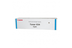 Canon 034, 9453B001 azuriu (cyan) toner original