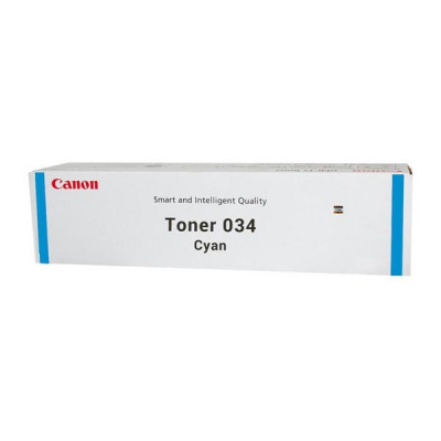 Canon 034, 9453B001 azuriu (cyan) toner original