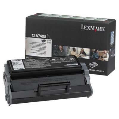 Lexmark 12A7405 negru (black) toner original