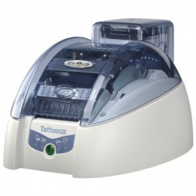 Evolis Tattoo2 RW TTR201BBH-M, imprimantă de carduri, single sided, 12 dots/mm (300 dpi), USB, Ethernet, MSR