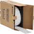 Brady LSZH-250-2-WT / 141232, etichete, THT Low Smoke Halogen Free Permasleeve Wire Marking Sleeves, 50.80 mm x 11.15 mm