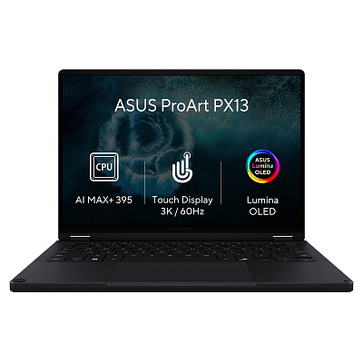 ASUS ProArt PX13/HN7306EA-OLED004XZ/AIMAXPLUS-395/13,3"/2880x1800/T/64GB/1TB/AMD int/W11P/Negru/2R