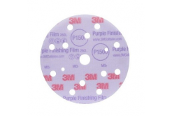 3M 260L Hook-it™ Disc abraziv fin, 15 găuri 3M 260L Hook-it™ Disc abraziv fin, 15 găuri, P800, diametru 150 mm (51155)