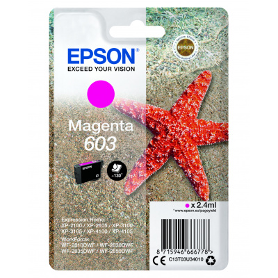 Epson 603 C13T03U34010 purpuriu (magenta) cartus original