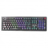 Marvo KG917, tastatură US, pentru gaming, iluminată, tip cu fir (USB), neagră, mecanică, taste PUBG