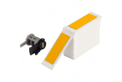 Brady M6-09-7593-YL / 312125, Engraved Plate Replacement Labels, 25 mm x 75 mm