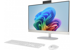 HP Desktop Next Gen AI 24-ct2001nc BQ8T2EA#BCM Computerul All-in-one, 23,8", FHD, T, AI5-340, 32GB, 1TB, AMD int, W11H, Alb, 2R