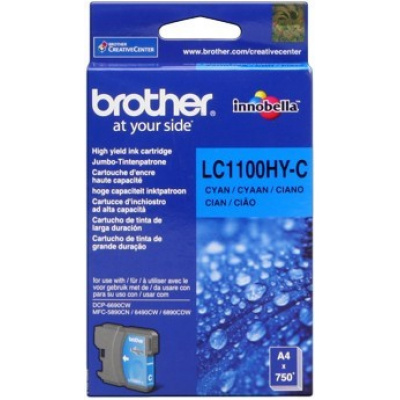 Brother LC-1100HYC azuriu (cyan) cartus original