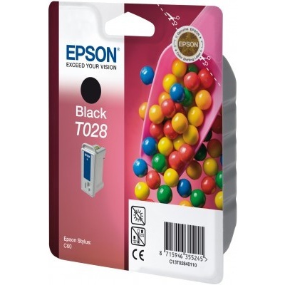 Epson C13T028401 negru (black) cartus original