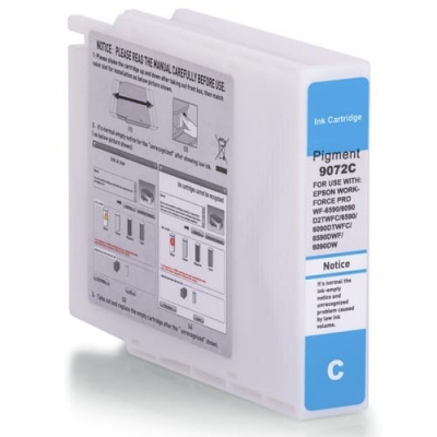 Epson T9072 azuriu (cyan) cartus compatibil