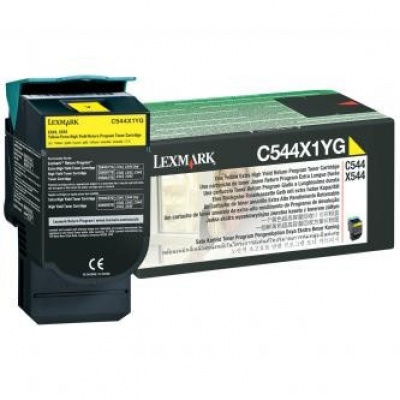 Lexmark C544X1YG galben (yellow) toner original