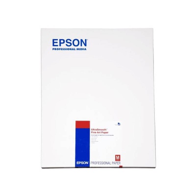Epson S042105 Ultrasmooth Fine Art Paper, mat, alb, A2, 325 g/m2, 25 buc