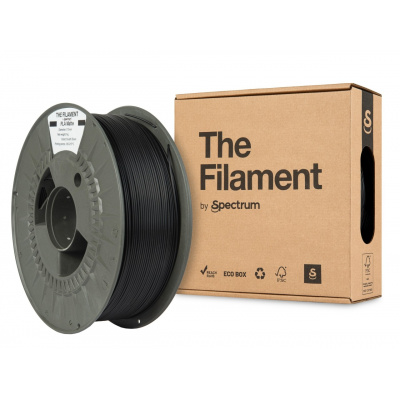 "The Filament" by Spectrum TF-24208, PLA Matte, 1,75mm, 1000g, Negru (Stealth black)
