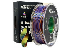 Smart Print FG-S106-E1, 3D filament, PLA Silk, 1,75mm, 1000g, Tri Color, Multicolor (Orange, Blue, Green)