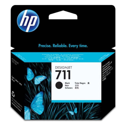 HP 711 CZ133A negru (black) cartus original