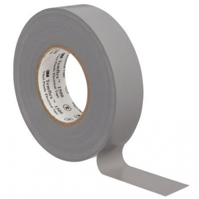 3M Temflex 1500 benzi electroizolante, 19 mm x 20 m, gri