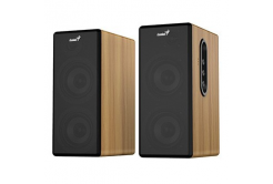 Genius reproduktory SP-HF1220BT, 2.0, 45W, hnědá - černá, Bluetooth