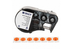 Brady M4-83-499-RD-BK / 170806, 12.70 mm, Nylon, text negru / fundal rosu