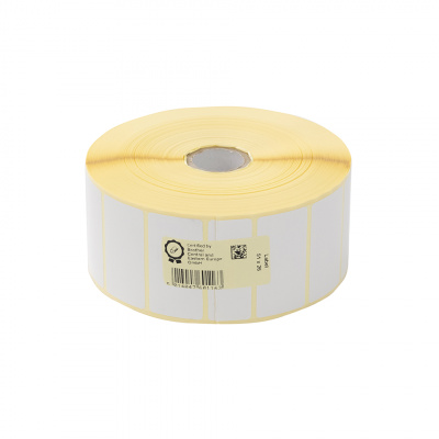 Brother LCE1E026051127P, 51mm x 26mm, original alb etichete de hartie, 3250 etichete