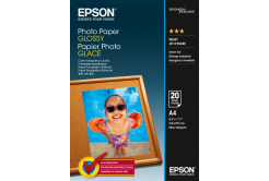 Epson S042538 Photo Paper, lucios alb hartie foto, A4, 200 g/m2, 20 buc