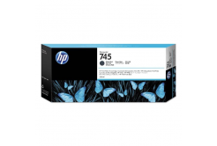 HP 745 F9K05A mat negru (matte black) cartus original