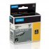 Dymo Rhino 18053, S0718280, 9mm x 1,5m imprimare neagră / fundal alb, bandă originală