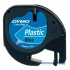 Dymo LetraTag 59426,S0721600 / S0721650 12mm x 4m, text negru / fundal albastru, banda original