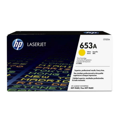HP 653A CF322A galben (yellow) toner original