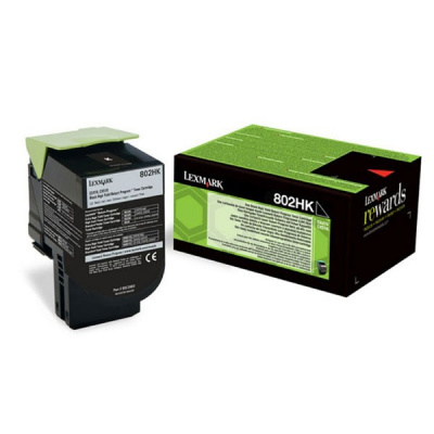 Lexmark 80C2HKE negru (black) toner original