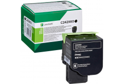 Lexmark C242XK0 negru (black) toner original